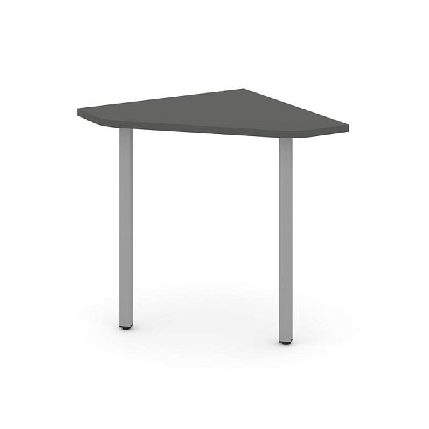 Стайл Проджект Угловой элемент стола SN-4.USP-011 Антрацит/Металл Серый 700*700*750 - Вид 1