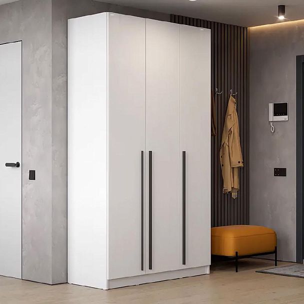 шкаф распашной Берген ШК-1200 белое дерево/белое дерево - Вид 1