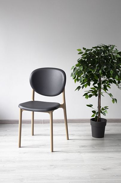 Стул Sheffilton SHT-S180 серый/бежевый - Вид 7