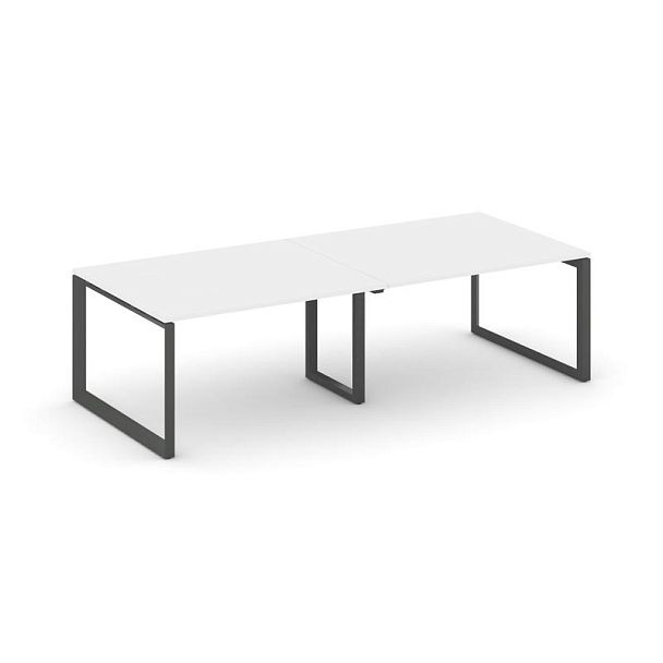 Style Project Next Стол переговорный SN-59O.SPRG-043.3 Белый/Металл Антрацит 2760*1180*750 - Вид 1