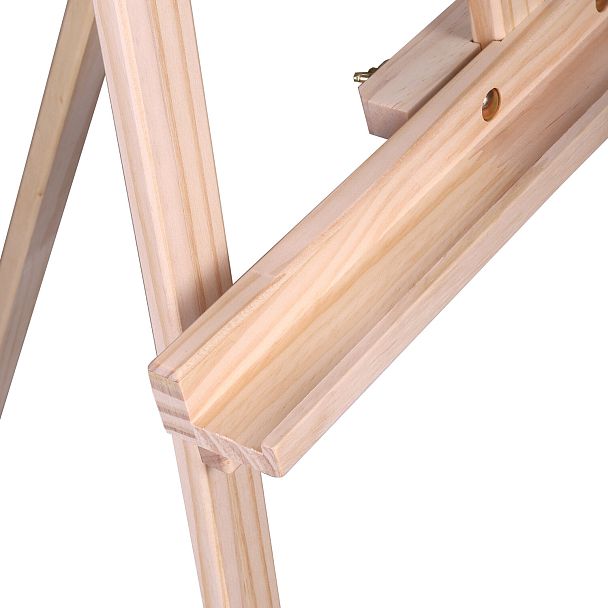 Мольберт напольный из сосны Лира, 170х55х70 см, высота холста до 107 см, BRAUBERG ART CLASSIC, 192260 - Вид 11