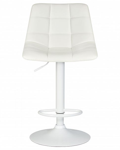 Стул барный DOBRIN TAILOR WHITE (белый PU) - Вид 6