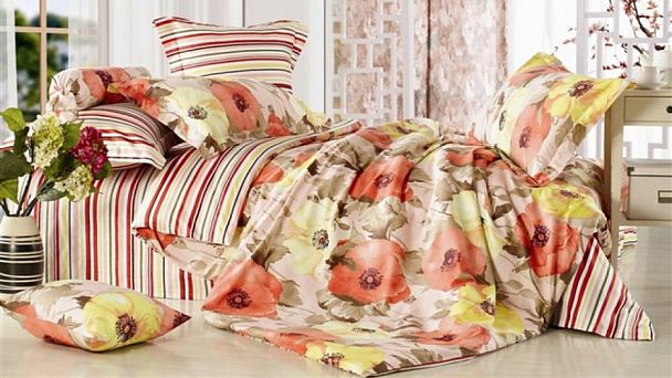 Постельное белье полутораспальное C-128 - Вид 1