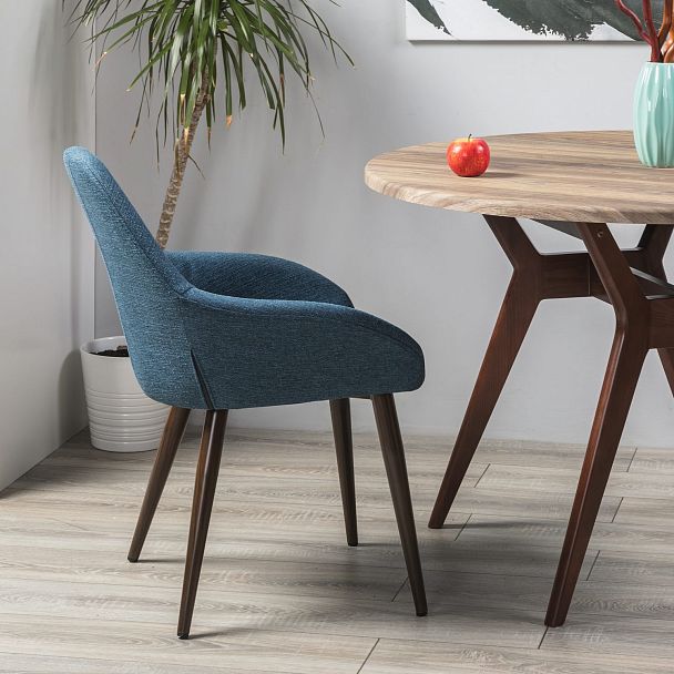 Стул Kent БлюАрт/Тёмный Орех - Вид 7