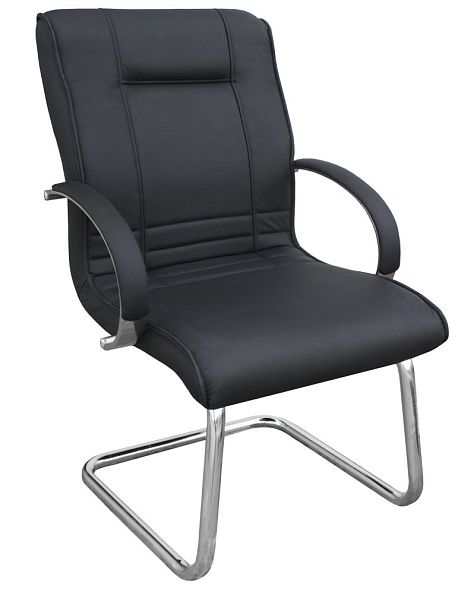 Конференц-кресло "Дипломат" хром,  подл.П-007 - Вид 1