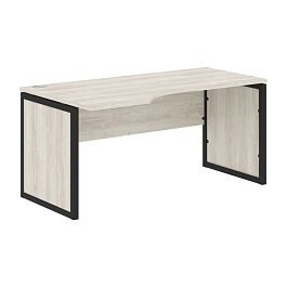 Стол эргономичный XQPCET 169(L) Сосна Эдмонт/Антрацит 1600х900х750 XTEN-QP - Фото предпросмотра