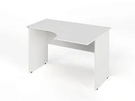 ЛАЙТ / LIGHT RLG004-12x9R Угловой стол 120x90x75 Белый - Фото предпросмотра