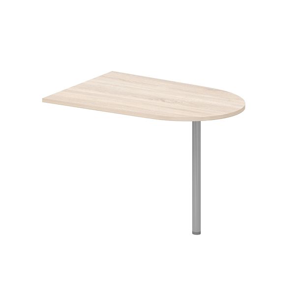 Столы приставные "Компьютерные столы"  ПК-АРМ-СТП110Х75-В2-966 дуб сонома - Вид 1