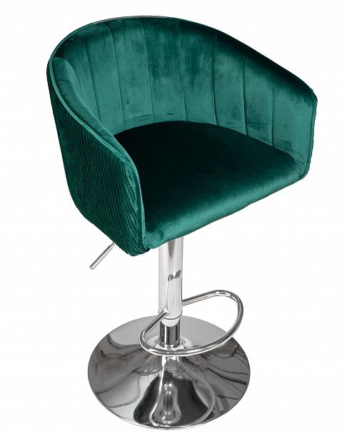 Стул барный DOBRIN DARCY (зеленый велюр (1922-9)) - Вид 7