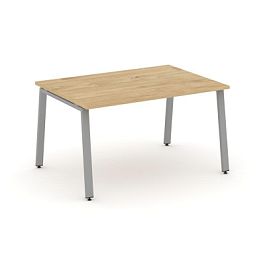 Стайл Проджект Стол переговорный SN-6A.SPRG-001.3 Тиквуд Светлый/Металл Серый 980*980*750 - Фото предпросмотра