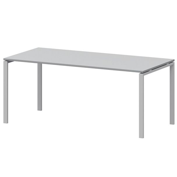 Стол на металлокаркасе для заседаний АМ-0058 Серый/Белый 1800x850x760 Арго-М - Вид 1