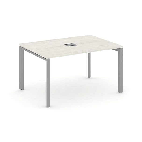 Style Project Next Стол переговорный SN-59P.SPRG-004 Дуб Наварра/Металл Серый 1580*980*750 - Вид 1