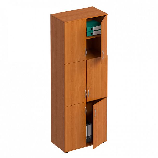 Шкаф для документов 6-дверный "Формула" ФР 377-1 ольха европейская - Вид 1