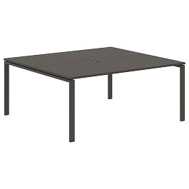 Стол 2-х местный EUWST 1716 Мокко/Мокко 1760х1606х750 EDIS - Фото предпросмотра