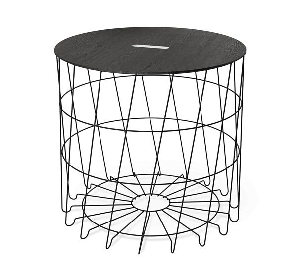 Столик журнальный Sheffilton SHT-CT41 сонора/черный муар - Вид 1