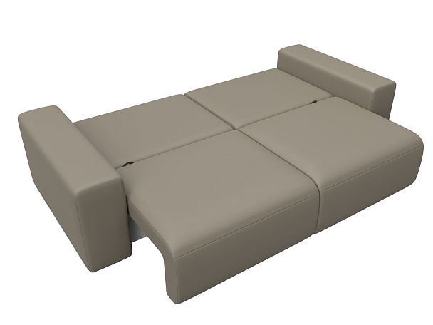 Диван прямой Лига-036 НПБ Классик Экокожа бежевый - Вид 9