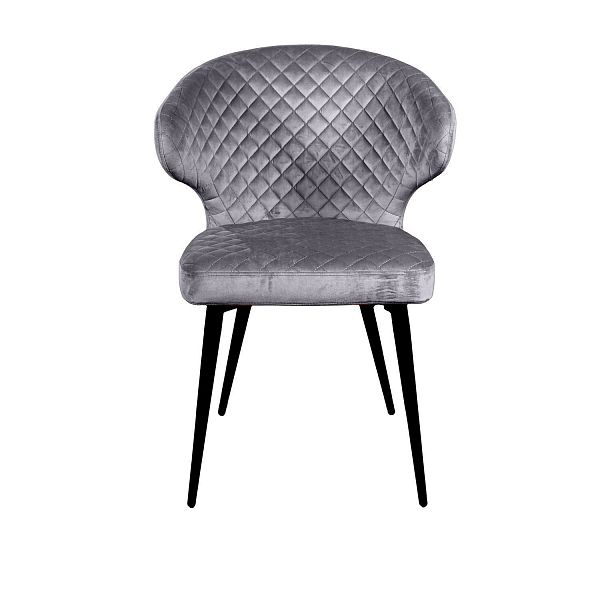 Стул Richard, бархат серый 27 - Вид 3