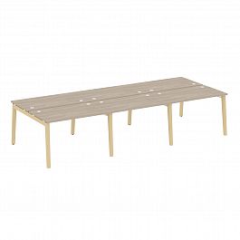 Рабочая станция "Onix wood" OW.D.RS-6.2.7 дуб аттик/дуб светлый - Фото предпросмотра