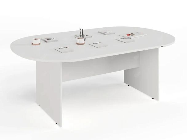 ЛАЙТ / LIGHT RLG010-20x12 Конференц-стол 200x120x75 Белый - Вид 4