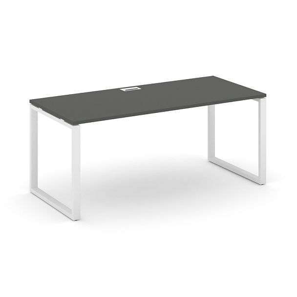 Style Project Direct Direct Стол письменный SN-6O.SR-013.M Антрацит/Металл Белый 1380*700*750 - Вид 1
