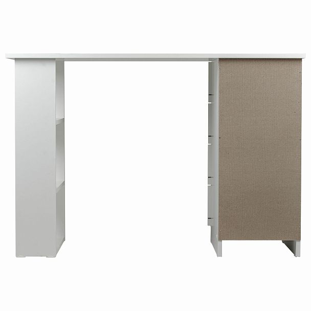 Стол письменный/компьютерный BRABIX "Scandi CD-016", 1100х500х750 мм, 4 ящика, белый, 641891, ЦБ013707-1 - Вид 25