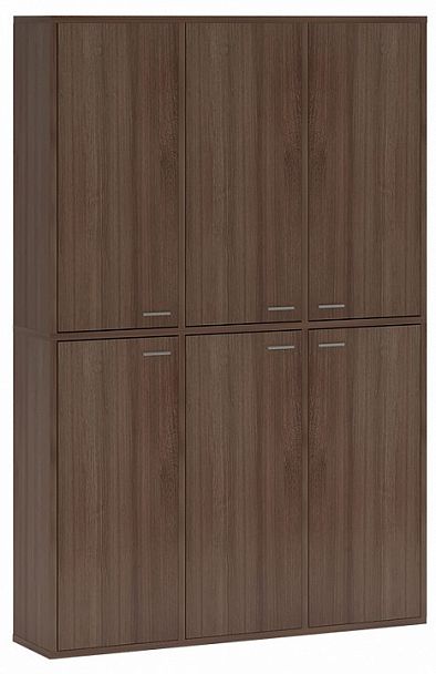 Шкаф книжный Домино СУ(ш3в2)+6ФГ Шамони - Вид 1