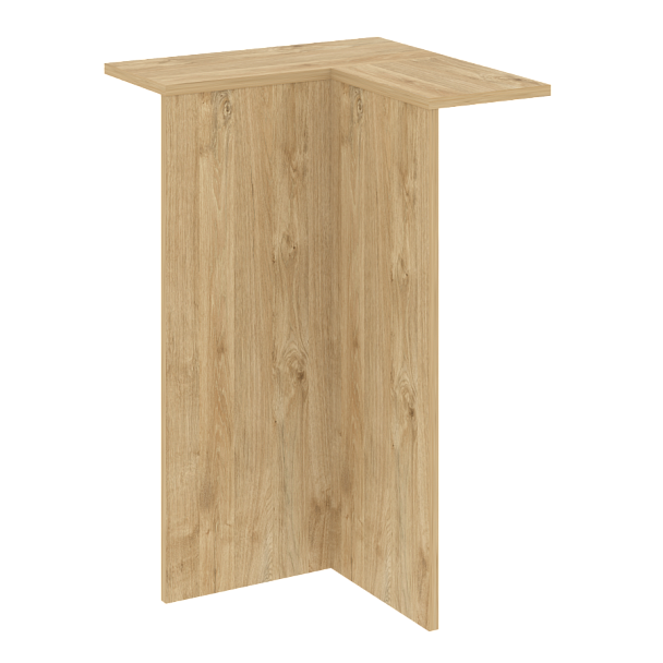 Onix Колонна угловая внутренняя левая О.R-KU.VNU (L) Тиквуд светлый 759*759*1175 - Вид 1