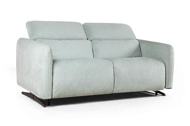 Rimini диван-кровать прямой замша мятный - Вид 26