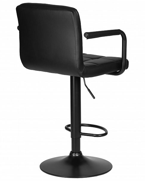 Стул барный DOBRIN KRUGER ARM BLACK (черный) - Вид 4