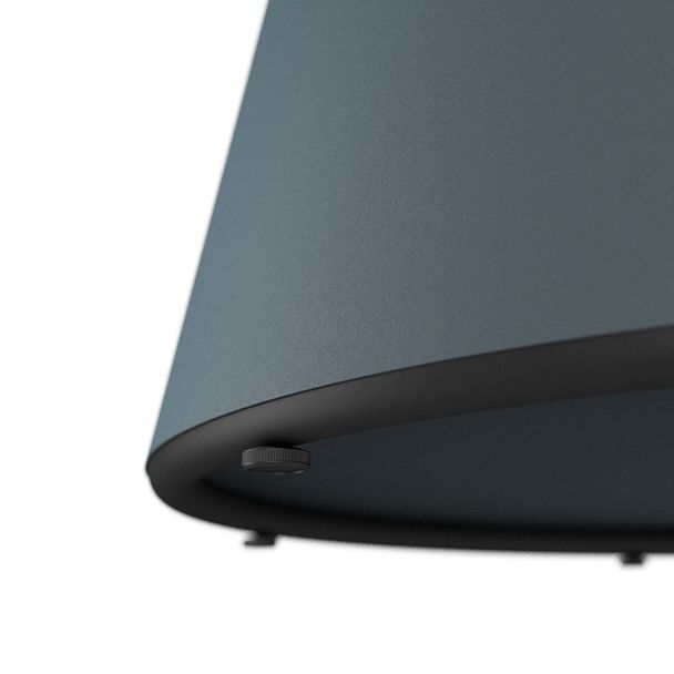 Стол Sheffilton SHT-TU89/TT 90 ЛДСП антрацит/серый/бетон чикаго светло-серый - Вид 4