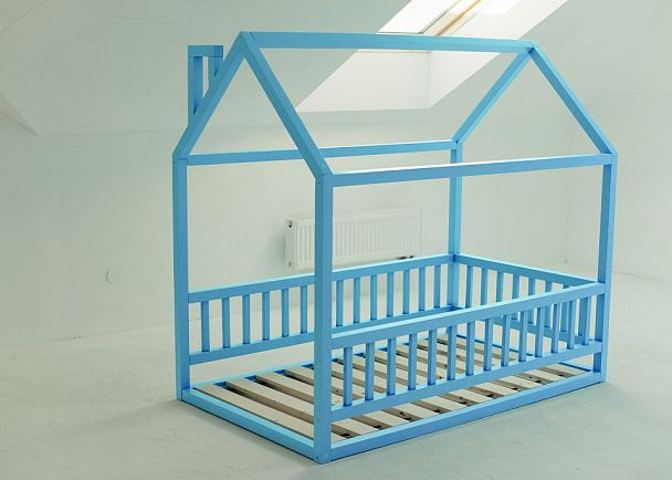 Кровать Дрима МБ, голубой - Вид 4