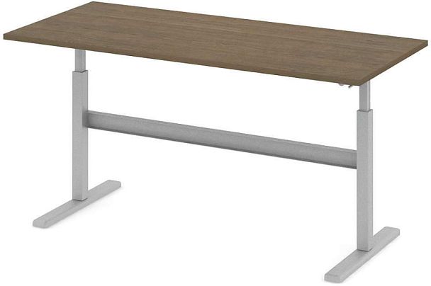 Стол офисный рабочий "Трансформер"  ПК-ТРС-СТ180Х80/МРМ-В1-299 дуб шамони - Вид 1