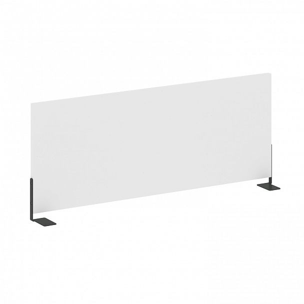 Экран боковой "Metal System" Б.ЭКР-90 белый/антрацит - Вид 1