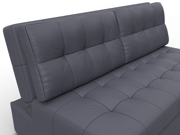 Диван прямой Лига-107 (160) Экокожа серый - Вид 4