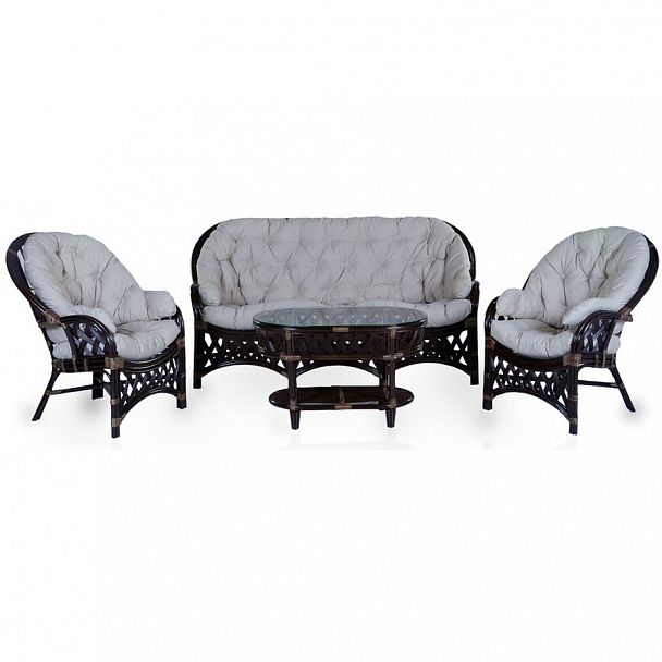 Комплект Черчилль / Рузвельт с 3х местным диваном - Вид 1