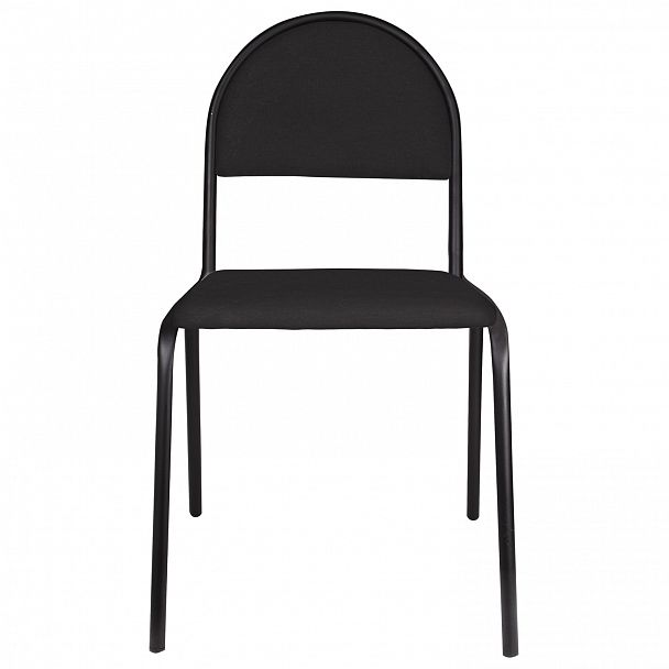 Стул для посетителей "Серна", черный каркас, ткань черная, СМ 7/22 Т-11 - Вид 3