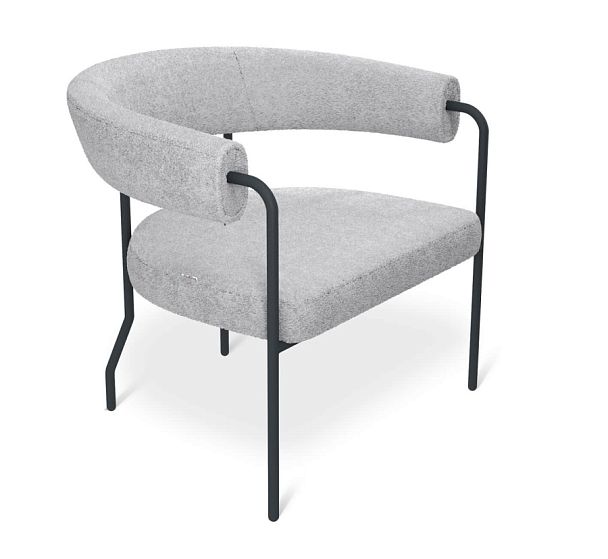 Кресло Sheffilton SHT-AMS120 светло-серый/антрацит - Вид 1