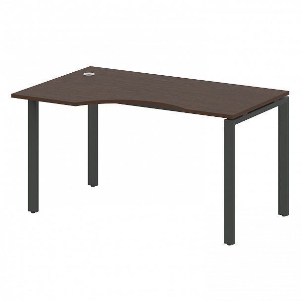 Стол "Metal System" БП.СА-2 венге/антрацит - Вид 2