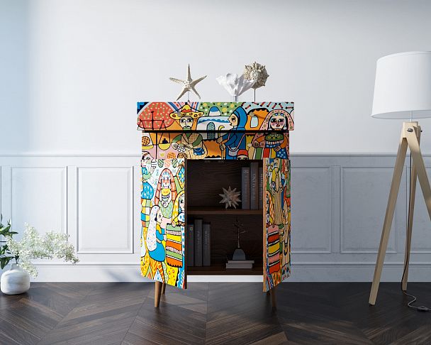 Комод "Berber" большой принт 1 - Вид 5