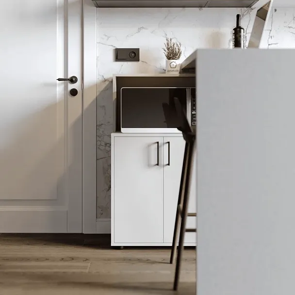 Комод универсальный Браво 1, белый - Вид 5