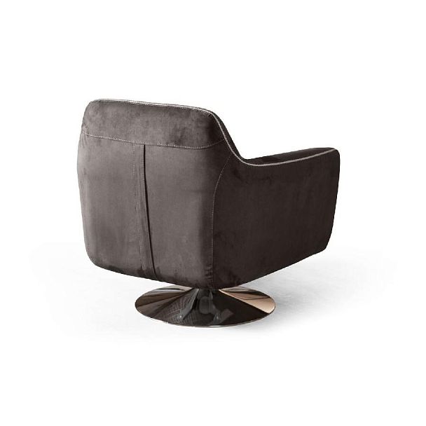 Кресло Marco, искусственная замша Breeze taupe - Вид 4