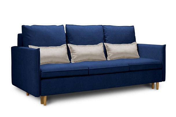 Диван-кровать «Оливер» 2120 синий - Вид 1