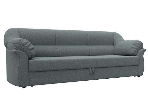 Диван прямой Карнелла Рогожка серый - Вид 1