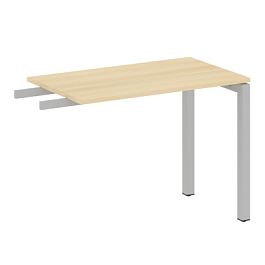 Metal System Quattro Приставной элемент на П-образном м/к 50БП.ПР-3 Акация/Серый металл 1000*600*750 - Фото предпросмотра