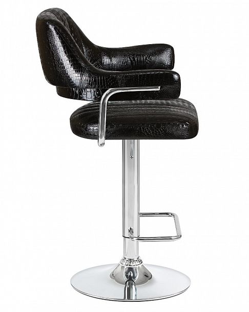 Стул барный DOBRIN CHARLY (чёрный крокодил) - Вид 3
