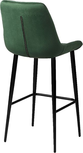 Барный стул Эйден, Confetti deep forest/черный - Вид 4