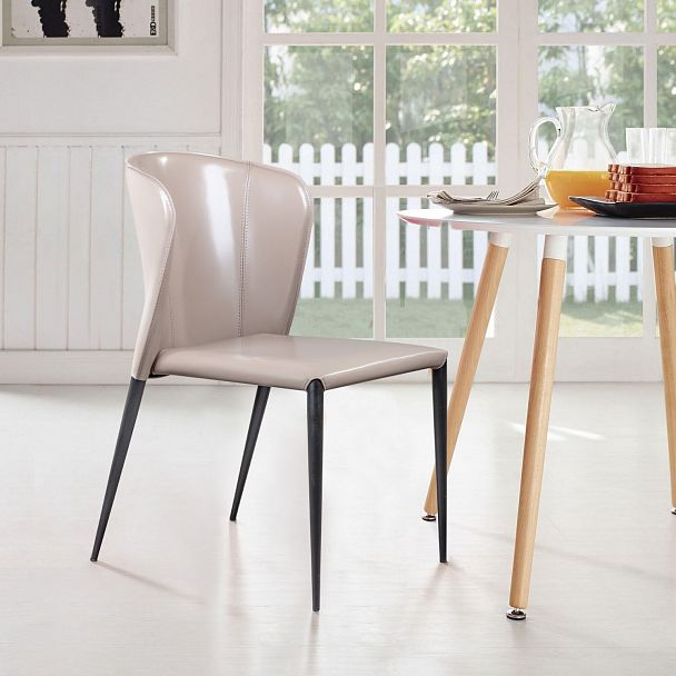 Стул Albert, кожа капучино, стопируемый - Вид 12