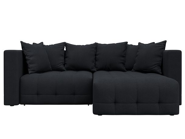 Диван угловой Лига-052 НПБ угол универсальный Замша серый - Вид 2