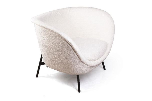 Лаунж кресло COUTURE букле светлый - Вид 6