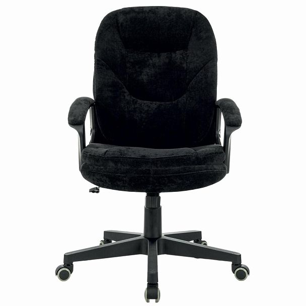 Кресло офисное BRABIX PREMIUM "Trend EX-568", велюр, черное, 533014 - Вид 4